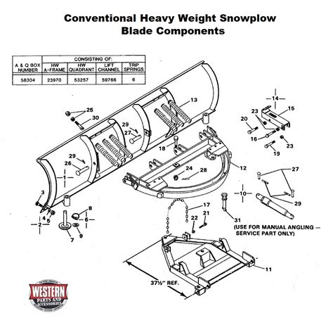 heavy weight snowplow diagrams conventional legacy snowplow diagrams parts  diagrams