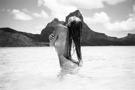 Alexis Ren Nude And Topless Wet Photos In The Sea