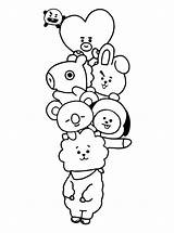 Bt21 sketch template