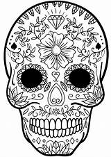 Skulls Mindfulness Calaveras Kleurplaat Mexicanas Doodskop Kleurplaten Colorear24 Onlinecoloringpages sketch template