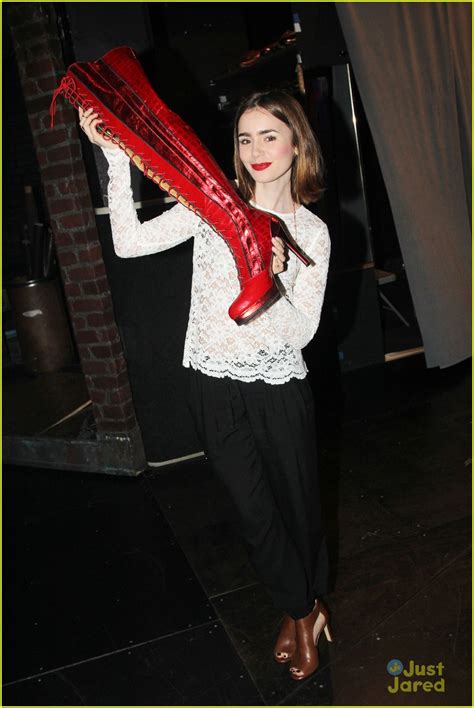 Lily Collins Kinky Boots On Broadway Photo 609279