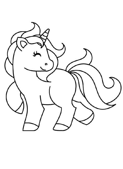 cute   unicorn   coloring pages  print met