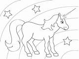 Unicorn Rainbow Coloring Pages Print Drawing Pony Party Sheet Birthday Google Kids Printable Sheets Unicorns Color Rainbows Enhjørning Printables Af sketch template