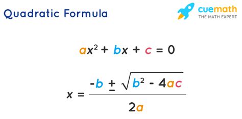 quadratic formula      section   develop  formula