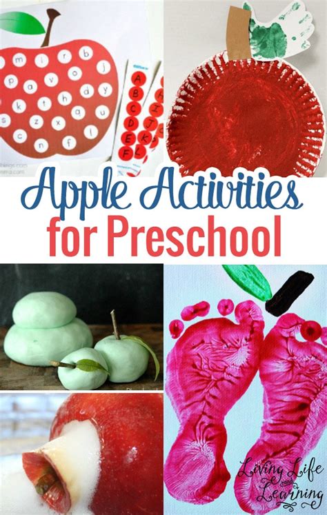 apple activities  preschool