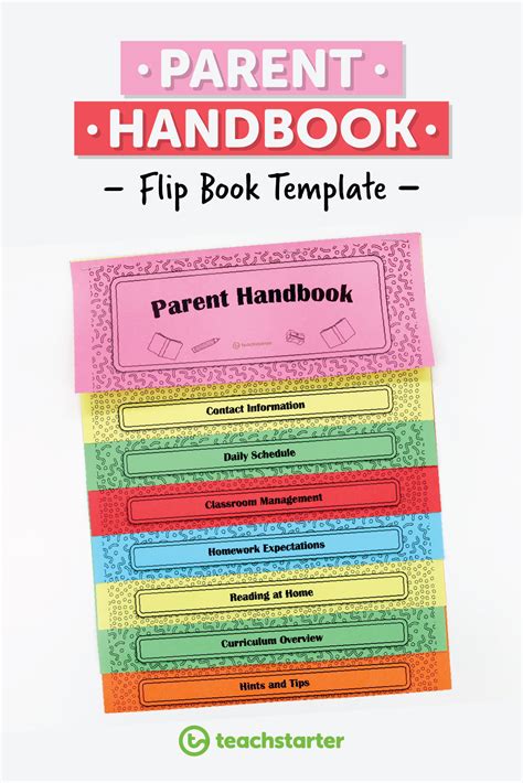 parent handbook template