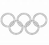 Olympic Rings Coloring Games Olimpic sketch template