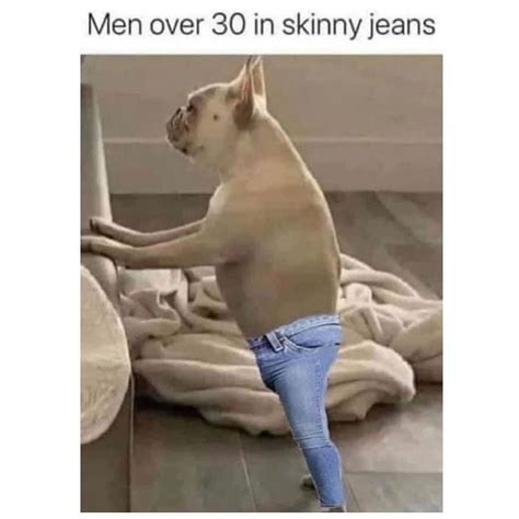 men    skinny jeans funny