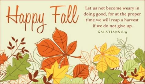 happy fall ecard  autumn cards