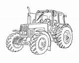 Tractor Coloring Pages Kids Print Color Boys sketch template