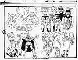 Alex Toth Sheets Model Fantastic Four Cartoon Concept Archives Gianluca Pubblicato Maconi Da sketch template