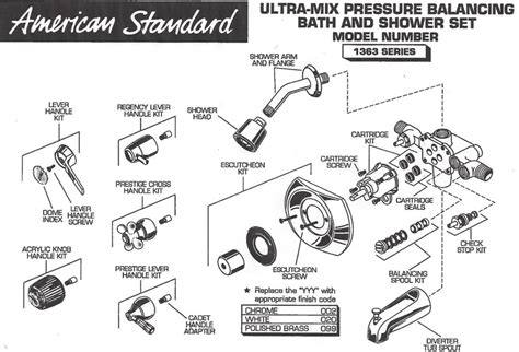 american standard ultra mix shower valvesintegrated diverter terry love plumbing remodel