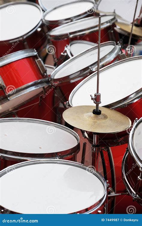 drum set  cymbals stock image image  drum sound
