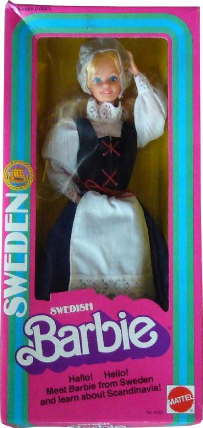 1983 special edition dolls of the world swedish barbie doll 2 4032