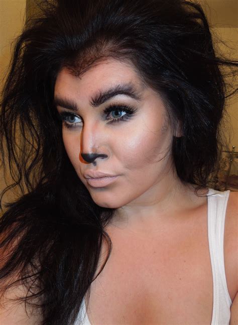Blog O Ween Cute Werewolf Makeup Look Werewolf Makeup