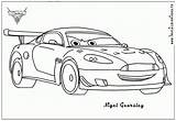 Nigel Gearsley Mcqueen Bernoulli Cars2 Coloringhome Ausmalen Bagnoles sketch template