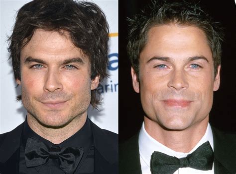 ian somerhalder and rob lowe from separated at birth but years apart