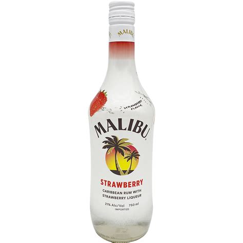 Malibu Strawberry Rum Gotoliquorstore