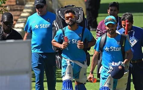 Virat Kohli Leads India For Training In Perth