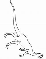 Coloring Kids Baryonyx Pages Dinosaur Printable Library Clipart Line sketch template
