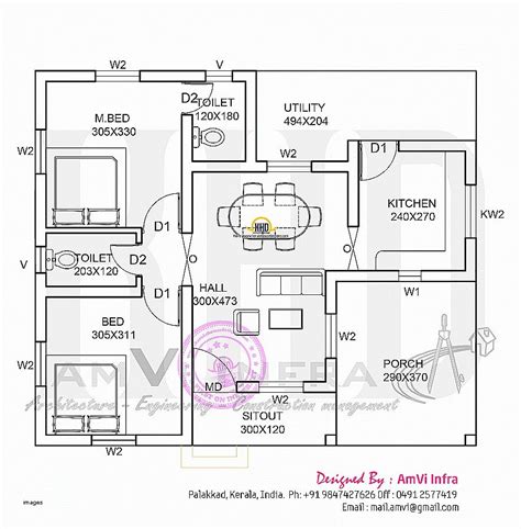 bhk kerala style house plan homeplancloud