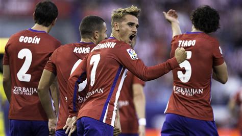 Antonie Griezman Game Winning Goal Atletico Madrid La Liga