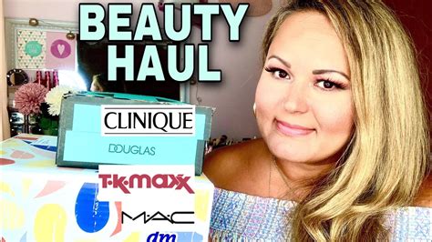 beauty haul douglas tkmaxx  body shop roermond outlet elf estee lauder mac youtube