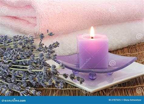 lavender spa royalty  stock photo image