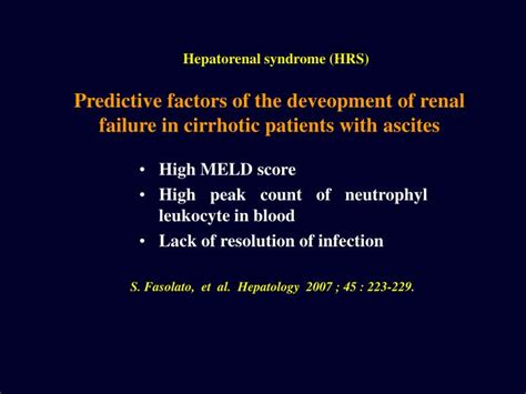 Ppt Hepatorenal Syndrome Powerpoint Presentation Id 3080737