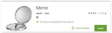 mirror apps  android    face