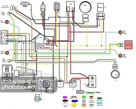cc electric start wiring diagram  volt electric scooter wiring diagram   wire cdi wiring