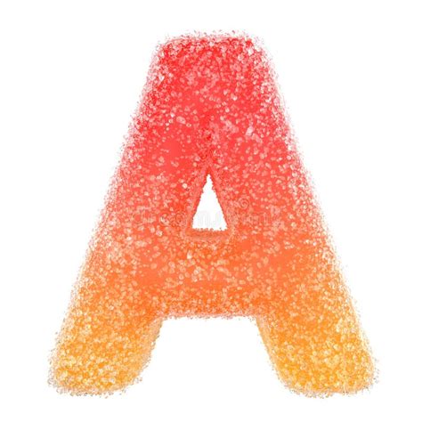 letter   alphabet   candy stock illustration