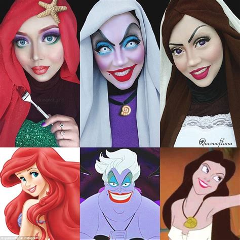 Malaysian Instagram Artist Uses Her Hijab For Disney