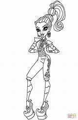 Coloring Gigi Grant Pages Monster High Printable Categories sketch template
