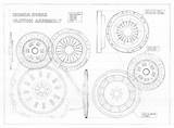 Clutch Drawing Assembly Smokebox Deviantart Technical sketch template
