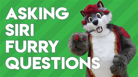 asking siri furry questions youtube