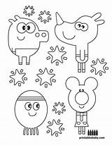Hey Duggee Coloring Pages Printable Printables Colouring Kids Dessin Sheets Coloriage Getcoloringpages Baby Cartoon Birthday Colorier Choose Board Divyajanani Books sketch template