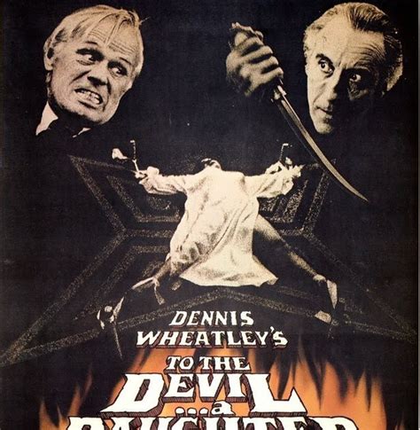 Hammer Film Posters To The Devil A Daughter