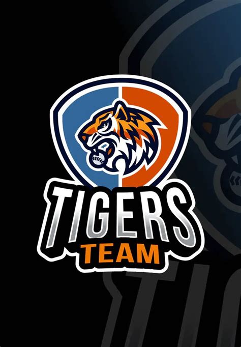tigers baseball logo template  ianmikraz  envato elements logo