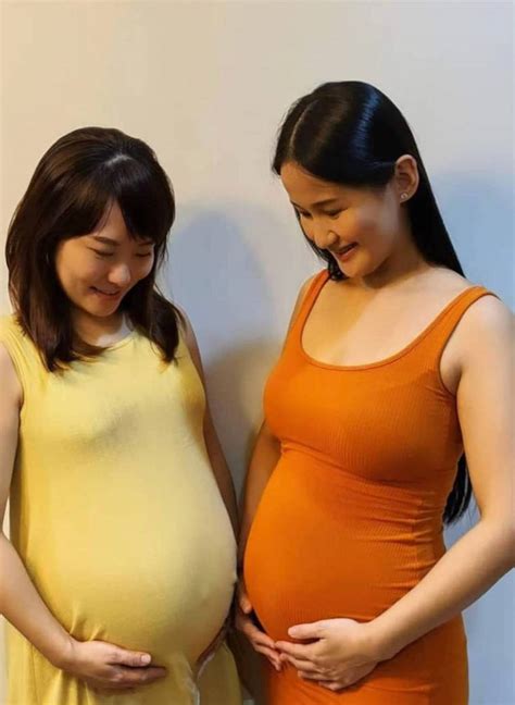 2 Pregnant Asian Girls Together By Xaqara12 On Deviantart