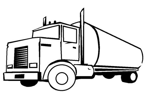 truck coloring pages coloringpagescom