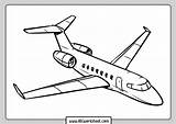 Aviones Avion Airplane Avionetas Numeros Transporte sketch template