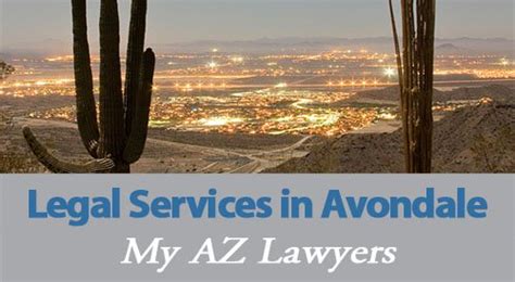 Legal Services In Avondale My Az Lawyers