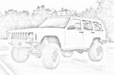Jeeps Cherokeeforum Teraflex sketch template