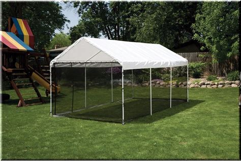 outdoor gazebo canopy screen enclosure kit  shelter backyard polyethylene