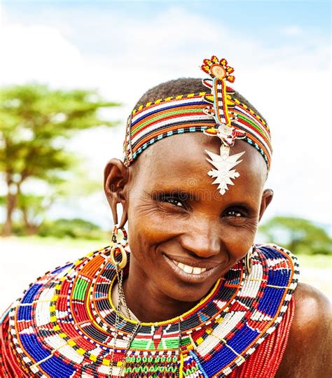 African Tribal Woman Editorial Stock Image Image Of Lifestyle 29671399