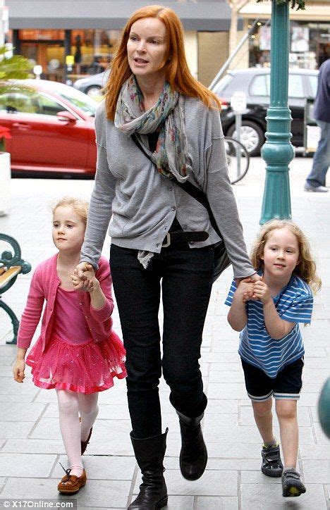 sister sister marcia cross s twin daughters display very different tastes in style got milf