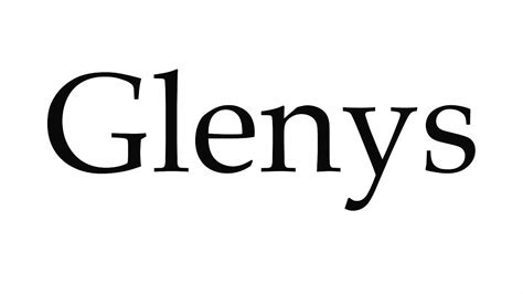 pronounce glenys youtube