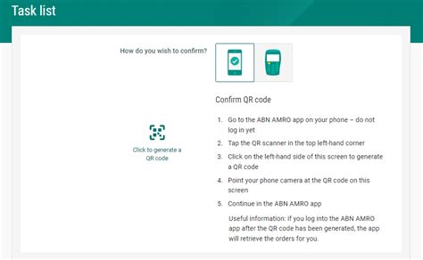 mobile confirmation mobile banking abn amro