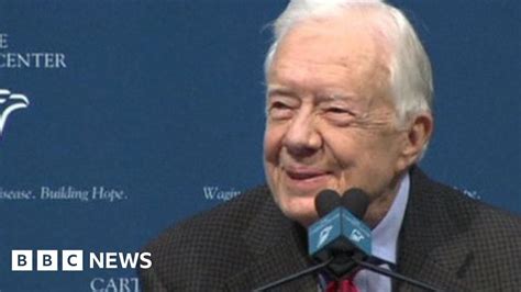 Former President Carter Reveals Spread Of Cancer Bbc News